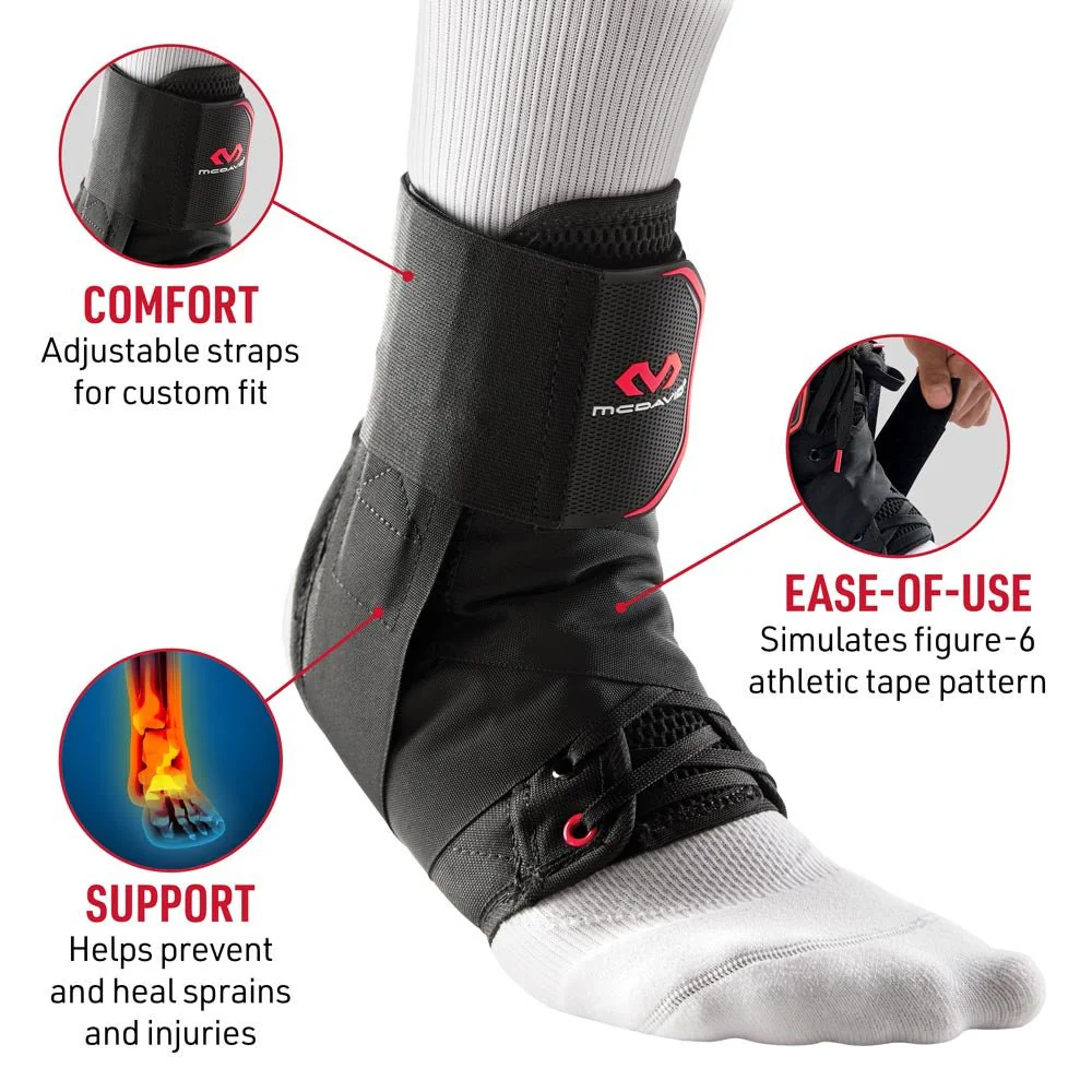 Lace-Up Ankle Support Brace With Straps [195] - Image 16
