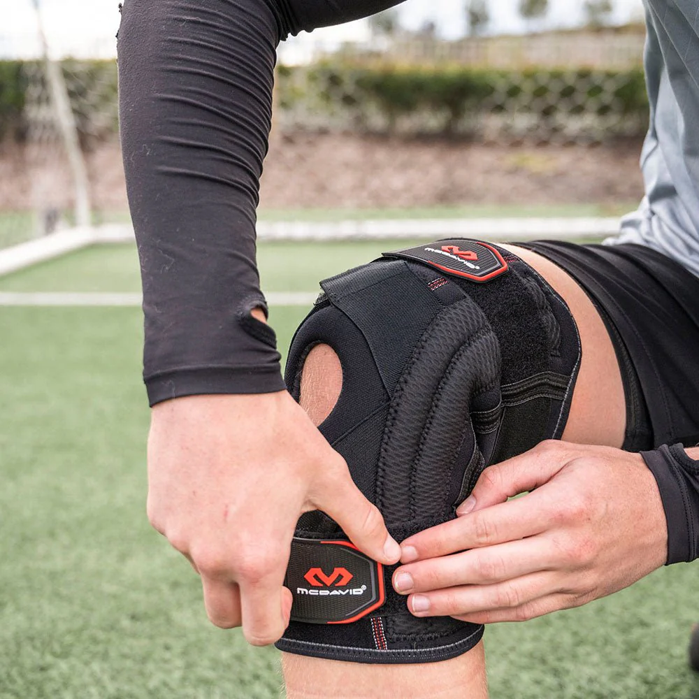Knee Support Brace With Stays And Cross Straps [425] - Image 5